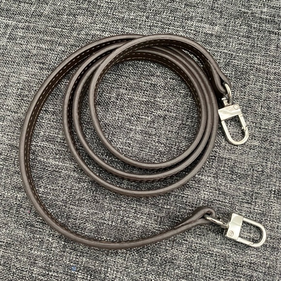 NWOT Faux Leather Replacement Strap in Dark Brown - Picture 1 of 2